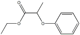 2-Phenoxypropanoic acid ethyl ester 结构式