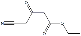 4-Cyanoacetoacetic acid ethyl ester 结构式