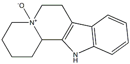 1,2,3,4,6,7,12,12b-Octahydroindolo[2,3-a]quinolizine 5-oxide 结构式