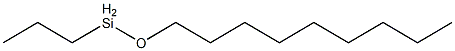 Propyl(nonyloxy)silane 结构式