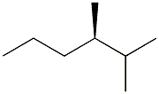 [R,(+)]-2,3-Dimethylhexane 结构式