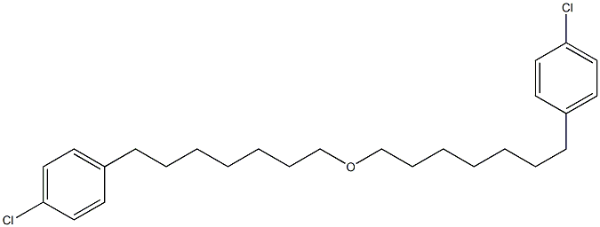 (4-Chlorophenyl)heptyl ether 结构式