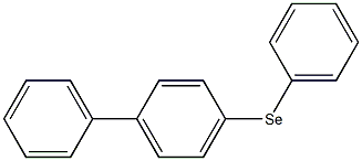 4-(Phenylseleno)[1,1'-biphenyl] 结构式