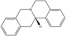 (13aS)-5,8,13,13a-Tetrahydro-6H-dibenzo[a,g]quinolizine 结构式