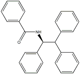 (+)-N-[(S)-1,2,2-Triphenylethyl]benzamide 结构式