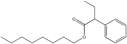 2-Phenylbutanoic acid octyl ester 结构式