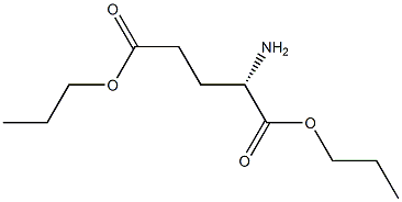 (S)-2-Aminoglutaric acid dipropyl ester 结构式