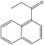 1-Propanoylnaphthalene 结构式