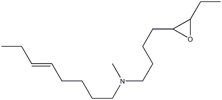 N-Methyl-N,N-di(5-octenyl)amine oxide 结构式