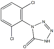1-(2,6-Dichlorophenyl)-1H-tetrazol-5(4H)-one 结构式