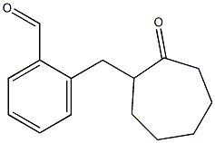 2-[(2-Oxocycloheptyl)methyl]benzaldehyde 结构式