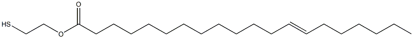 13-Icosenoic acid 2-mercaptoethyl ester 结构式