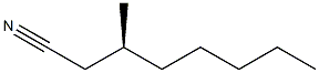 [S,(+)]-3-Methyloctanenitrile 结构式