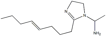 1-(1-Aminoethyl)-2-(4-octenyl)-2-imidazoline 结构式