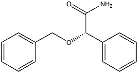 [S,(+)]-2-(Benzyloxy)-2-phenylacetamide 结构式