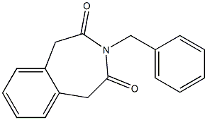 3-Benzyl-3H-3-benzazepine-2,4(1H,5H)-dione 结构式