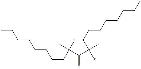 Heptyl(1-fluoro-1-methylethyl) ketone 结构式