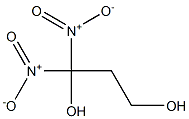1,1-Dinitro-1,3-propanediol 结构式