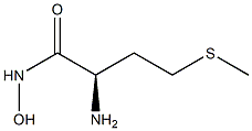 (R)-2-Amino-N-hydroxy-4-(methylthio)butanamide 结构式