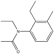 N-Acetyl-2,N-diethyl-3-methylaniline 结构式