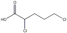 2,5-Dichlorovaleric acid 结构式