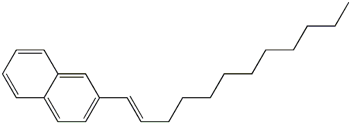 2-(1-Dodecenyl)naphthalene 结构式