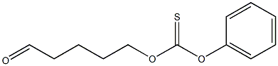 5-[(Phenoxythiocarbonyl)oxy]pentanal 结构式