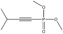 3-Methyl-1-butynylphosphonic acid dimethyl ester 结构式