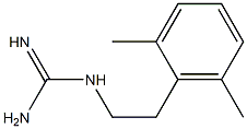 1-[2-(2,6-Dimethylphenyl)ethyl]guanidine 结构式