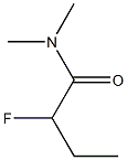 N,N-Dimethyl-2-fluorobutyramide 结构式