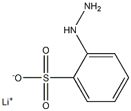 2-Hydrazinobenzenesulfonic acid lithium salt 结构式