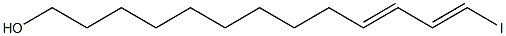 (10E)-13-Iodo-10,12-tridecadien-1-ol 结构式