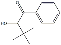 1-Phenyl-2-hydroxy-3,3-dimethyl-1-butanone 结构式