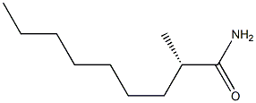 [S,(+)]-2-Methylnonanamide 结构式