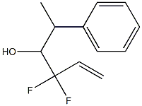 4,4-Difluoro-2-phenyl-5-hexen-3-ol 结构式