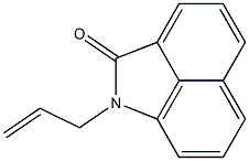 1-(2-Propenyl)benz[cd]indol-2(1H)-one 结构式