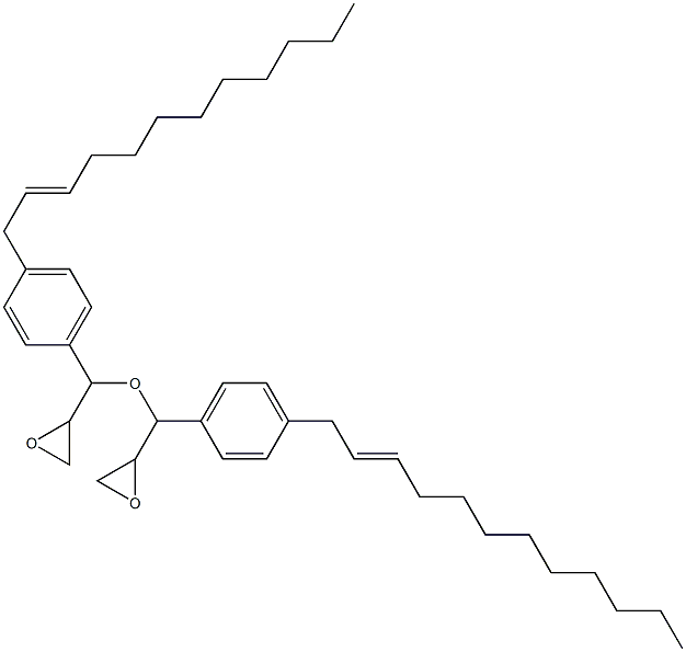 4-(2-Dodecenyl)phenylglycidyl ether 结构式