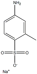 4-Amino-2-methylbenzenesulfonic acid sodium salt 结构式