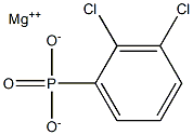 2,3-Dichlorophenylphosphonic acid magnesium salt 结构式