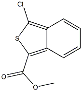 3-Chlorobenzo[c]thiophene-1-carboxylic acid methyl ester 结构式