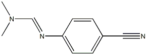 N1,N1-Dimethyl-N2-(4-cyanophenyl)formamidine 结构式