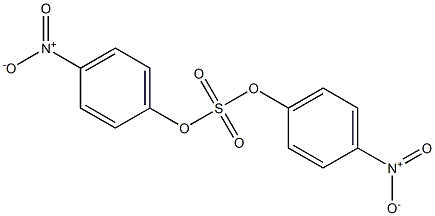 Sulfuric acid bis(p-nitrophenyl) ester 结构式