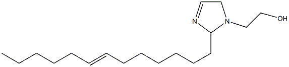 2-(7-Tridecenyl)-3-imidazoline-1-ethanol 结构式