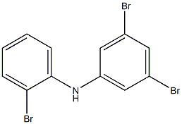 3,5-Dibromophenyl 2-bromophenylamine 结构式