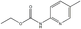 5-Methyl-2-pyridinecarbamic acid ethyl ester 结构式