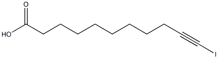 11-Iodo-10-undecynoic acid 结构式