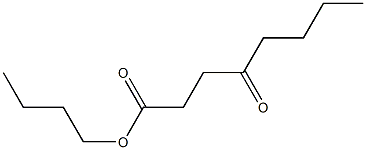 4-Ketocaprylic acid butyl ester 结构式