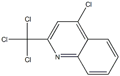 2-Trichloromethyl-4-chloroquinoline 结构式