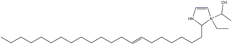 1-Ethyl-2-(7-henicosenyl)-1-(1-hydroxyethyl)-4-imidazoline-1-ium 结构式