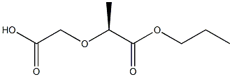 (-)-2-Methyl[(S)-oxydiacetic acid 1-ethyl 1'-methyl] ester 结构式